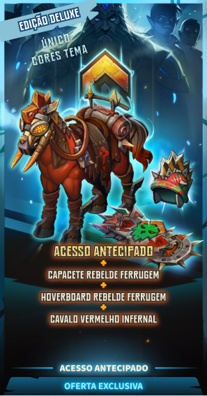 Corepunk Acesso Antecipado: Light Bless the King edição deluxe